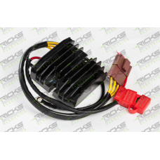 Rick's Motorsports Electrics Universal Hot Shot Lithium-Ion Friendly Rectifier-Regulator for KTM 1190 RC8 '07-16, 690 Duke '08-20, 690 Enduro/R '07-20 Rick's Motorsports Electrics Universal Hot Shot Lithium-Ion Friendly Rectifier-Regulator for KTM 1190 RC8 '07-16, 690 Duke '08-20, 690 Enduro/R '07-20